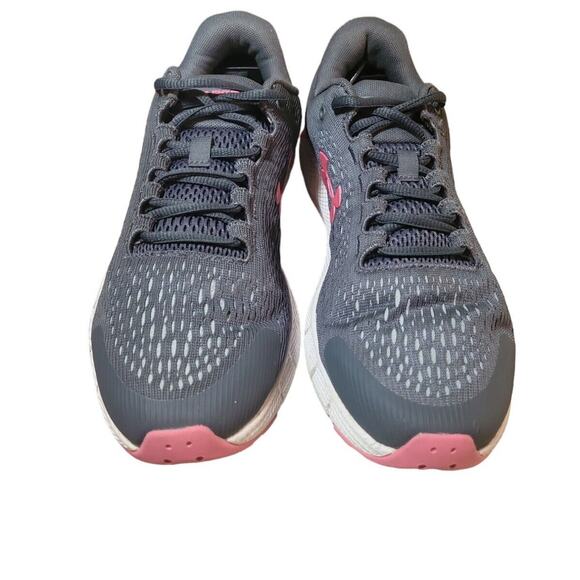Under Armour Womens Charged Rogue 2 Gray/Pink Running Sneakers  11 (3022602‑106) - Picture 3 of 9